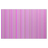 Tissu Fuchsia, Beige, Vert & Rouge Motif rayé (Yard)