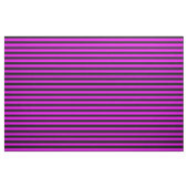 Tissu Fuchsia & Black Stripes (Yard)