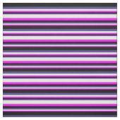 Tissu Fuchsia, blanc, bleu ardoise foncé et noir (Échantillon)