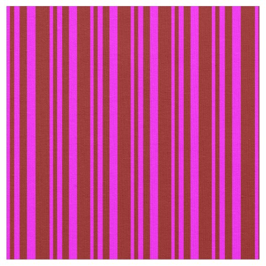 Tissu Fuchsia & Dark Red Lines (Fermer)