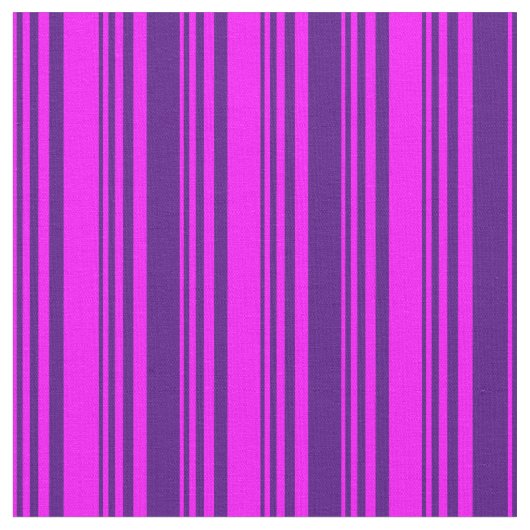 Tissu Fuchsia et Indigo Motif (Fermer)