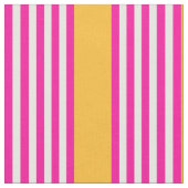 Tissu Fuchsia et jaune cinq bandes motif (Fermer)