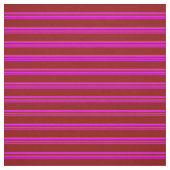Tissu Fuchsia et Motif rouge foncé (Échantillon)