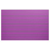 Tissu Fuchsia et vert foncé Motif des rayures (Yard)