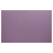 Tissu Fuchsia & Forest Green Striped/Linked Motif (Yard)