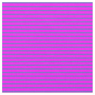 Tissu Fuchsia & Slate Blue Motif à rayures/à rayures