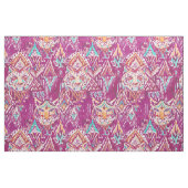 Tissu Fuchsia tribal d'aquarelle de prouesse de tigre (Fat Quarter)
