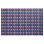 Tissu Fun Fire Trucks Navy Blue (Fat Quarter)