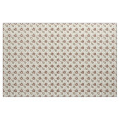Tissu Fun Floral Retro Beige (Yard)
