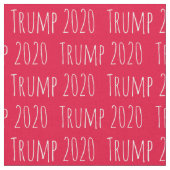 Tissu Fun Font Donald Trump 2020 Motif (Fermer)