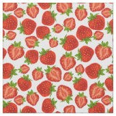 Tissu Fun Fun Summer Strawberry Fabric Fraise (fermé)