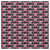 Tissu Fun Girl Skull (Échantillon)