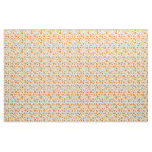 Tissu Fun Orange Fall Motif (Yard)