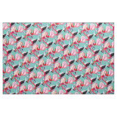 Tissu Fun rose flamingo aquarelle illustration (Fat Quarter)