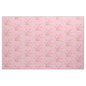 Tissu Fun Whimsy Pink Patternes Giraffes Personnalisé (Yard)