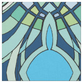 Tissu Funky Blue Motif (Fermer)