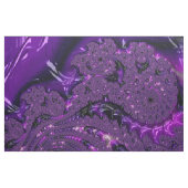 Tissu Funky Bold Boho Purple Digital Abstrait Fractal (Fat Quarter)