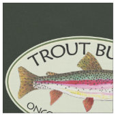 Tissu Funky Rainbow Trout Bum Fishing (Fermer)