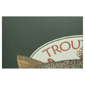 Tissu Funny Fishing TROUT BUM (Fat Quarter)