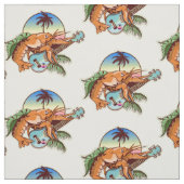 Tissu funny lobying (Échantillon)