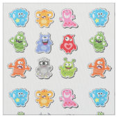 Tissu Funny Monsters Monster Fabric (fermé)