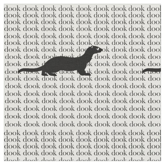 Tissu Furet de Dooking (Fermer)