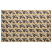 Tissu furet (Mustela putorius furo) (Fat Quarter)