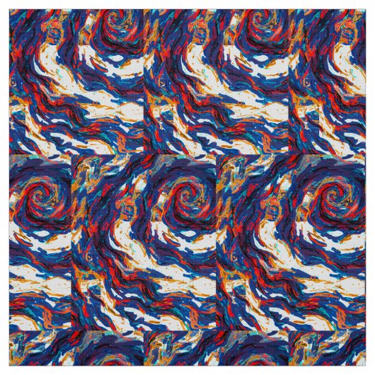 Tissu Galaxie spirale violette (Échantillon)