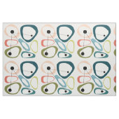Tissu Galets modernes du milieu du siècle (Fat Quarter)