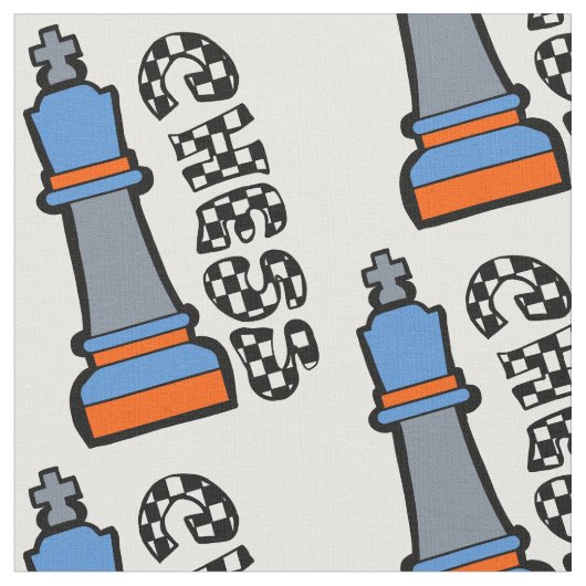 Tissu garçon d'échecs (Fermer)