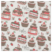 Tissu Gâteaux d'anniversaire (Fermer)