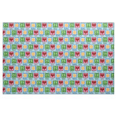 Tissu Gaufres d'amour de paix (Fat Quarter)