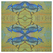 Tissu Geai bleu (Échantillon)