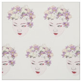 Tissu Geisha FLowers (Échantillon)