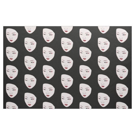 Tissu Geisha mask (Fat Quarter)