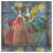 Tissu Gemini gothique classique femme papillon Whimsical (Fermer)