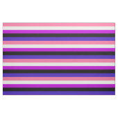 Tissu Genderfluidité Drapeau de la Fierté Fabric (Fat Quarter)