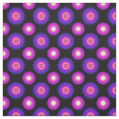 Tissu Genderfluidity pride colors /black flower pattern (Échantillon)