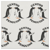 Tissu Gentoo Penguins (Échantillon)