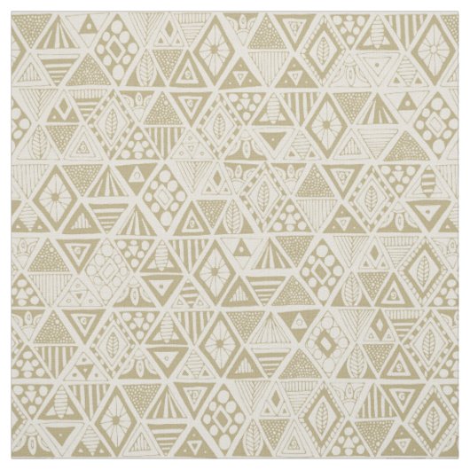 Tissu geo almond (Échantillon)