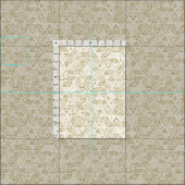 Tissu geo almond (Carreau)