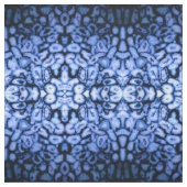 Tissu Géodes Agate Quartz Bleu (Échantillon)