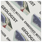 Tissu Géologue Intégrée Dans La Zone De Subduction (Fermer)