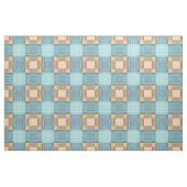 Tissu Géométri abstrait sans à damiers (Fat Quarter)