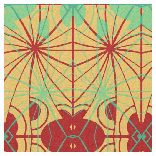 Tissu Géométries superposées (Fermer)