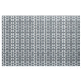 Tissu géométrique de rectangle blanc (Yard)