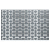 Tissu géométrique de rectangle blanc (Fat Quarter)
