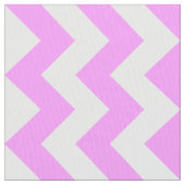 Tissu géométrique de zigzag rose et blanc (fermé)