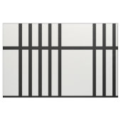 Tissu géométrique divisé de motif de rayures (Fat Quarter)