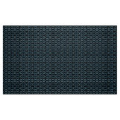 Tissu Géométrique noir et bleu de style atomique de la (Fat Quarter)